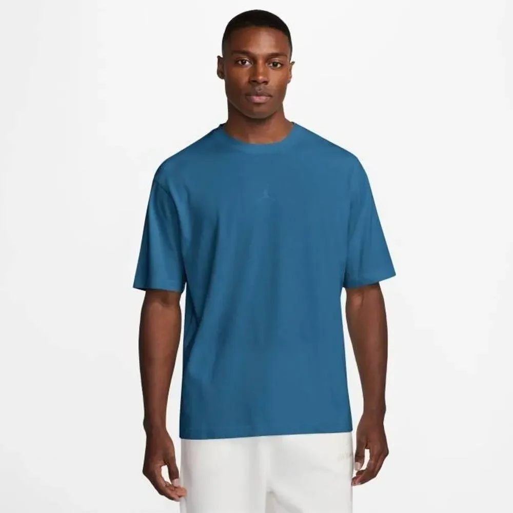 Jordan Men's Sportswear Premium Essentials Flight Jumpman Shirt Small Court Blue